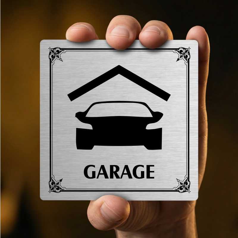 Garage, 118x118mm, pergamen, Utah